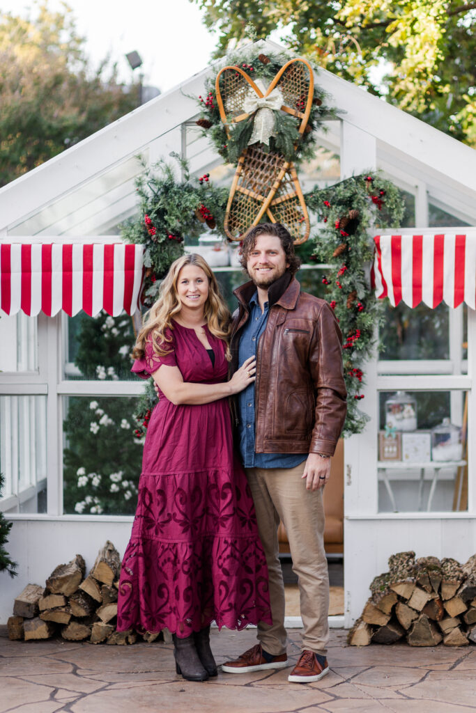 couple at Lemon Drop Studios McKinney TX by Kate White Photography