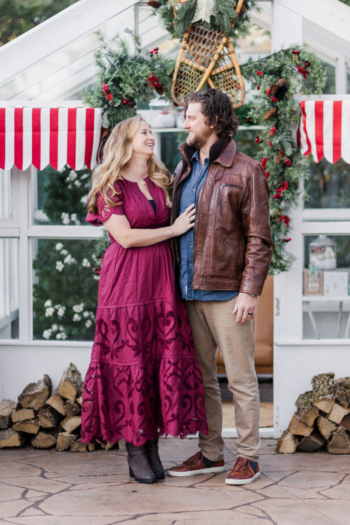 couple at Lemon Drop Studios McKinney TX by Kate White Photography