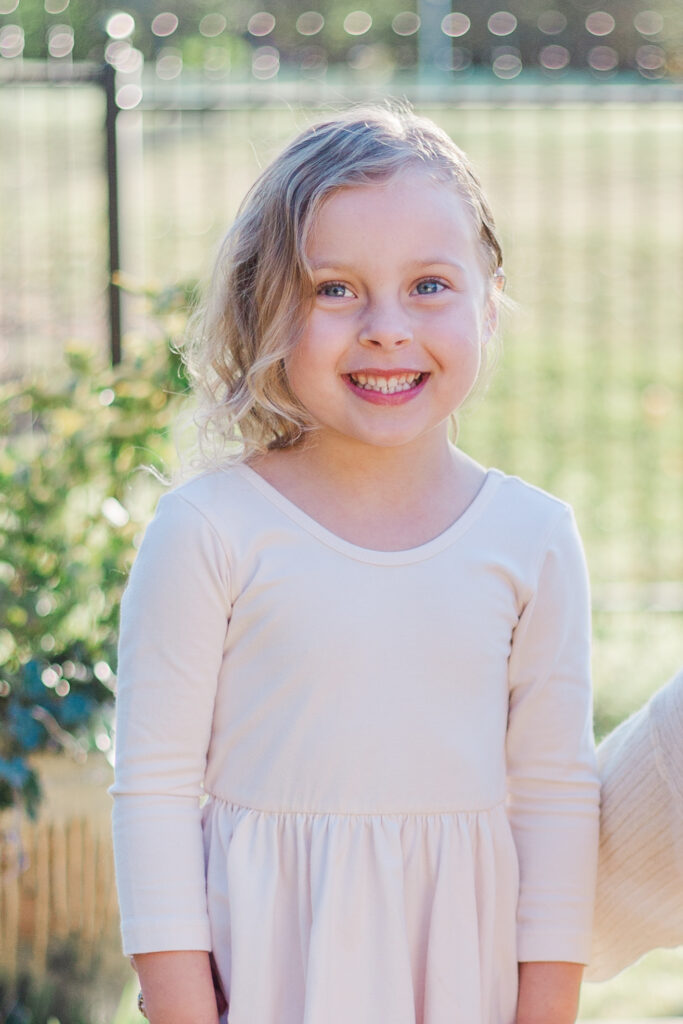 blue eyed girl by Kate White Photography 