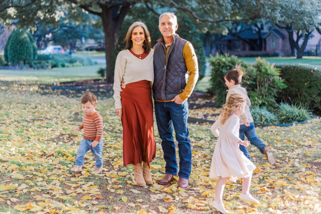 grandparents and grandkids  by Kate White Photography 