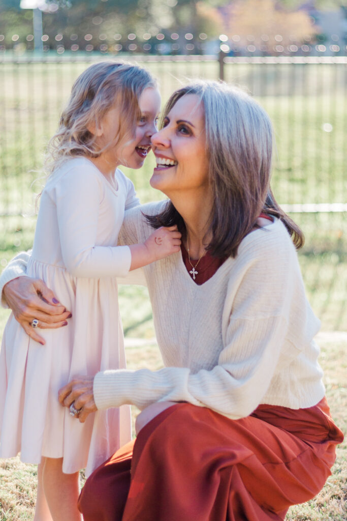 granddaughter and grandma by Kate White Photography 