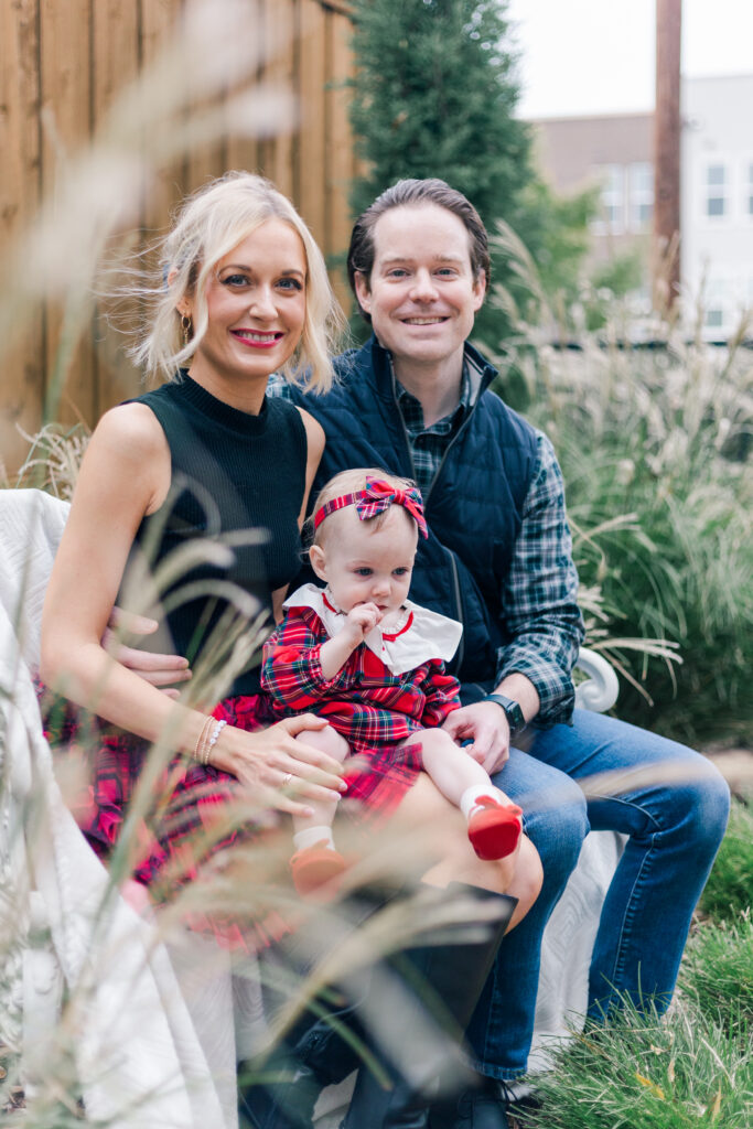 family at Lemon Drop Studios in McKinney TX by Kate White Photography
