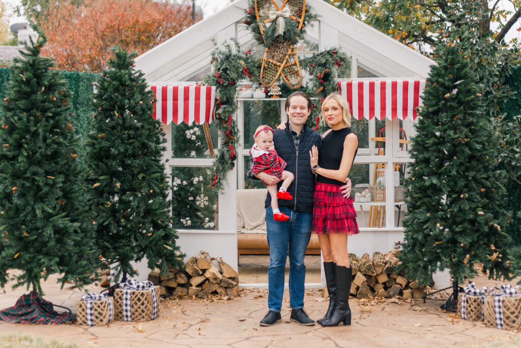 family at Lemon Drop Studios in McKinney TX by Kate White Photography