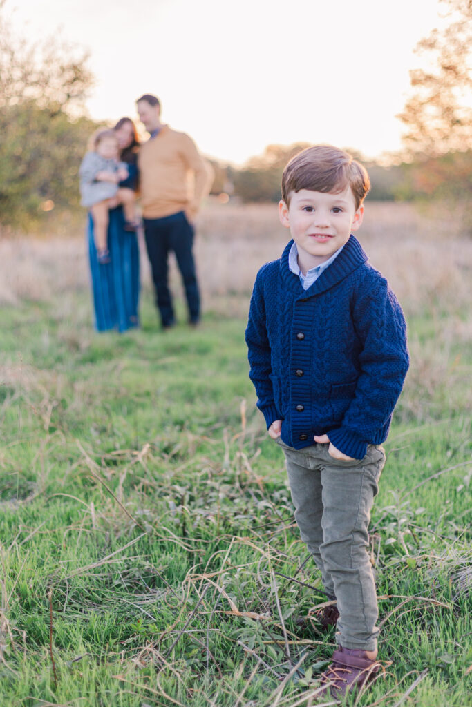 family at Norbuck Park by Kate White Photography