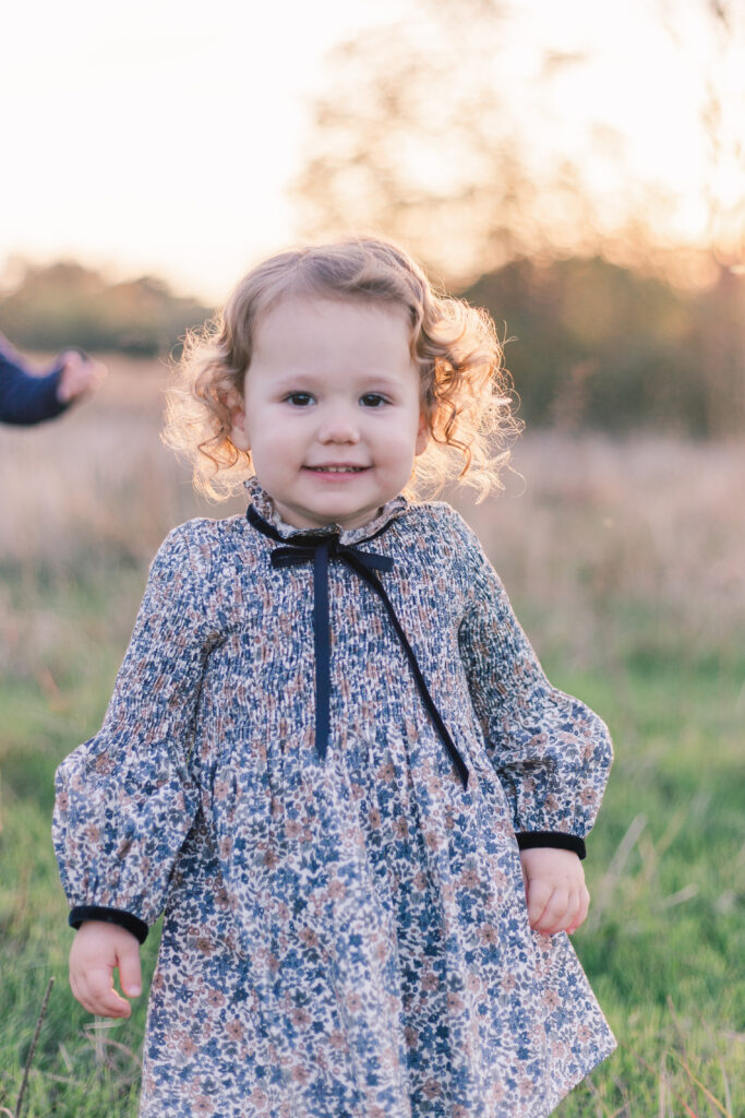 little girl at Norbuck Park by Kate White Photography