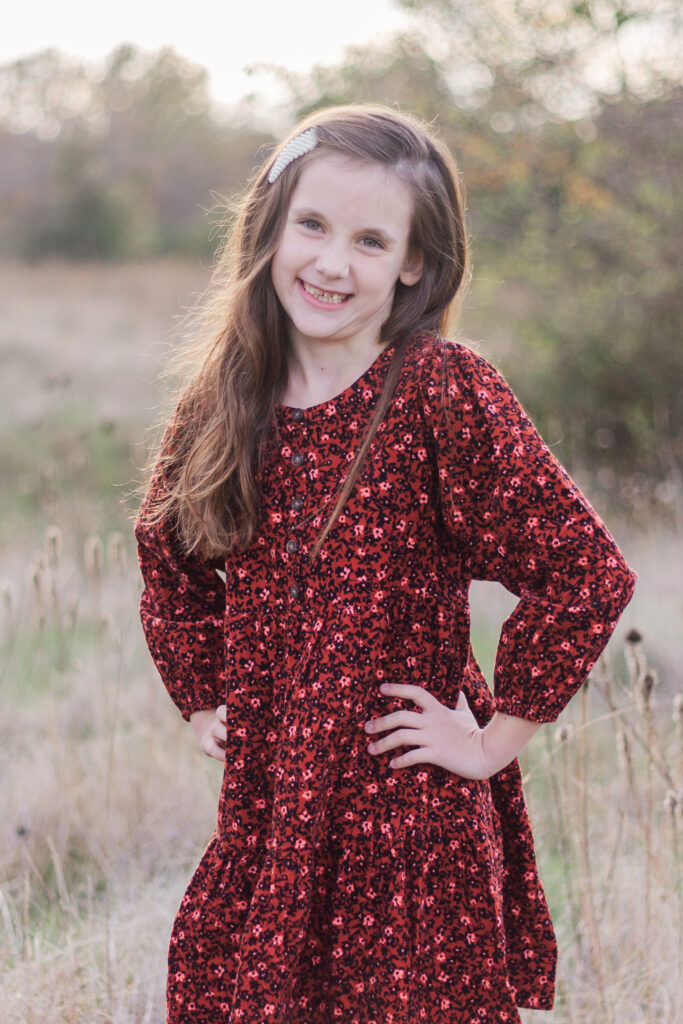 girl at Norbuck Park by Kate White Photography