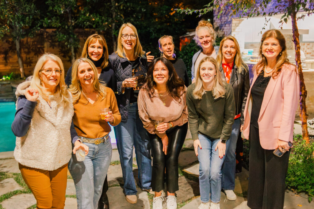 Friends at Surprise party by Kate White Photography