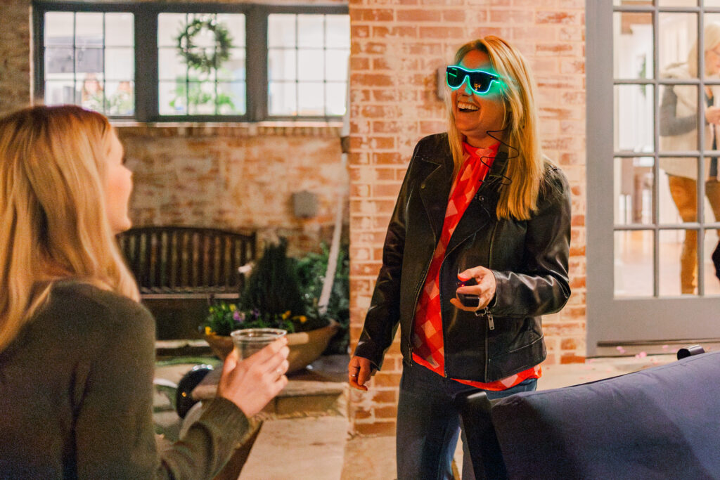 Friends at Surprise party by Kate White Photography