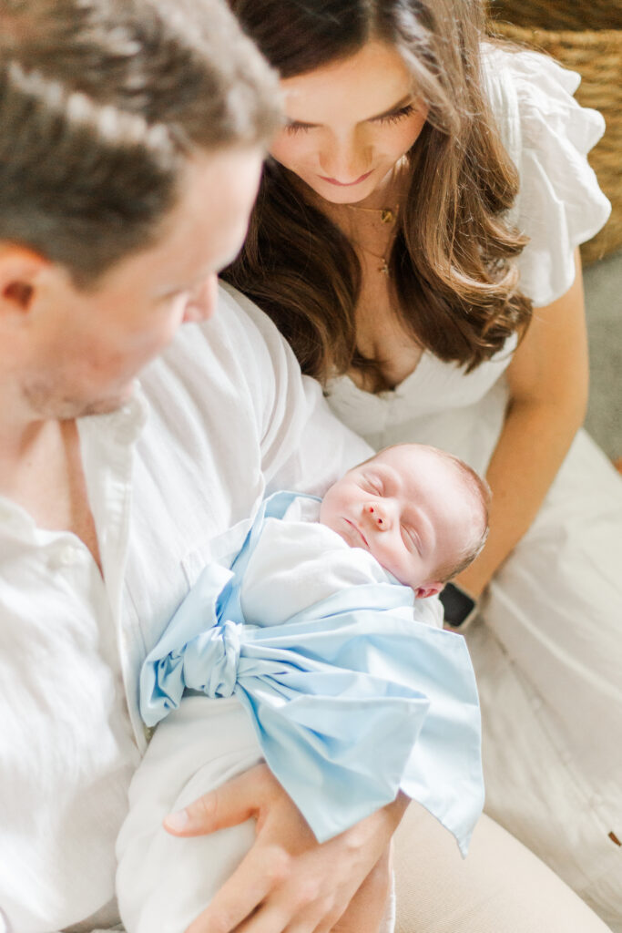 mom and newborn in Dallas TX