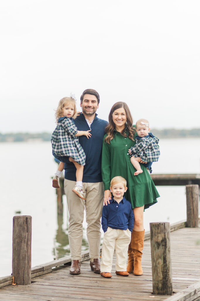 Family at White Rock Lake