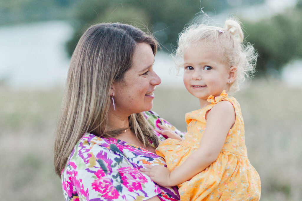 mom and daughter at Winfrey Point