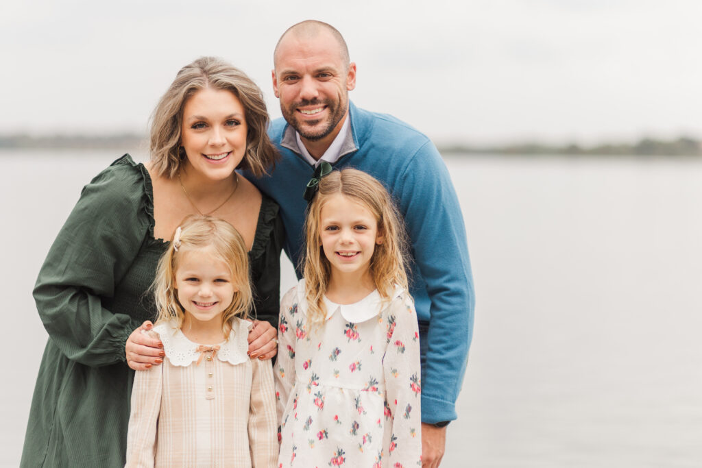 Family at White Rock Lake