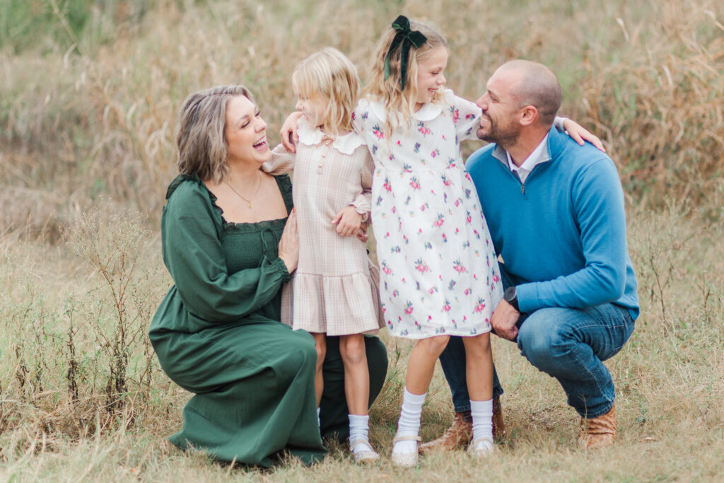 Family at White Rock Lake