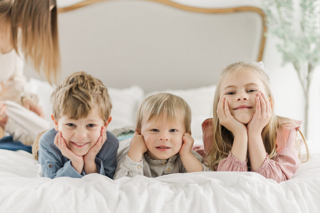 siblings at Lemon Drop Studios in McKinney TX