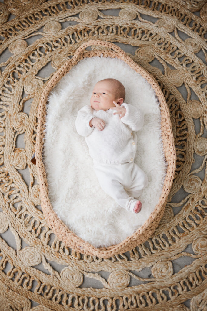 newborn at Lemon Drop Studios in McKinney TX