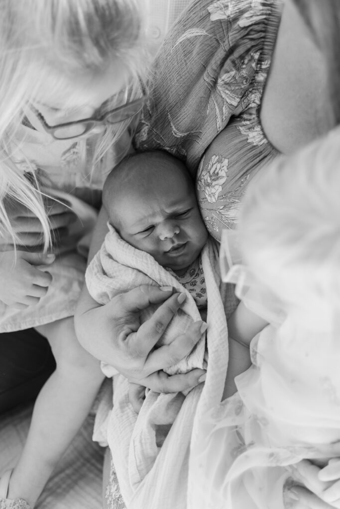 newborn at the Dallas arboretum