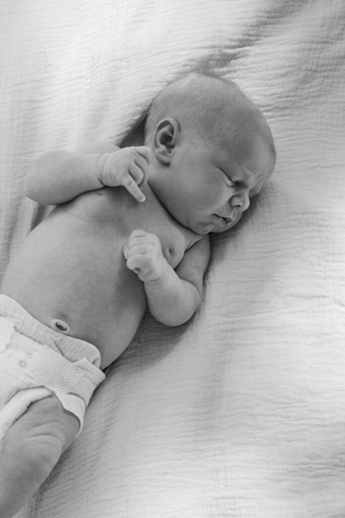 newborn at the Dallas arboretum