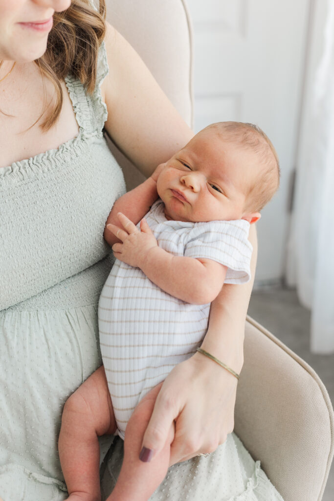 sweetest sleepy baby boy